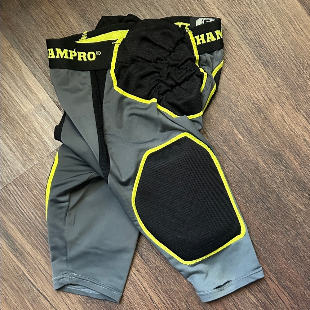 Champro Sport gray/green sports girdle, youth size small - Picture 3 of 5